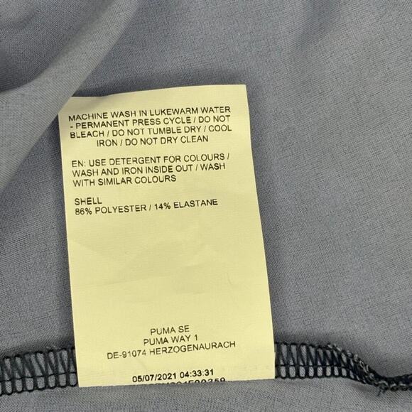 NWT Puma Fancy Plants Lightweight Quick Dry Sleeveless Navy Golf Dress Sz S - Picture 7 of 7